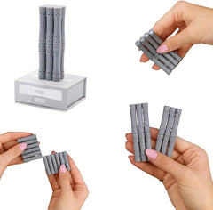 Original Stimagz Series II - Stimara Fidget Toy for Adults | Magnetic Fidget | Reduces Stress (Smoke)