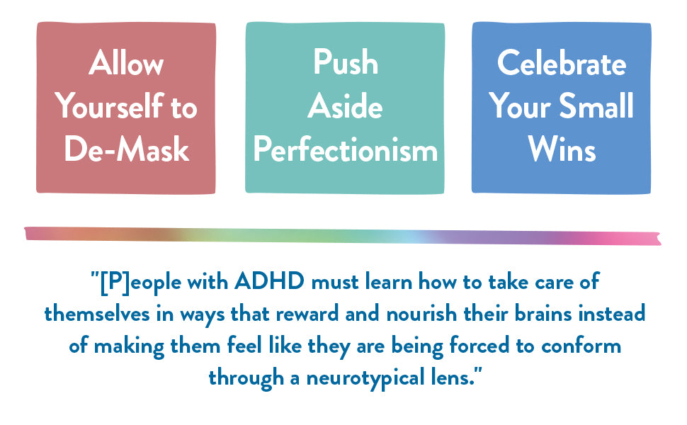 Self-Care for People with ADHD: 100+ Ways to Recharge, De-Stress, and Prioritize You!